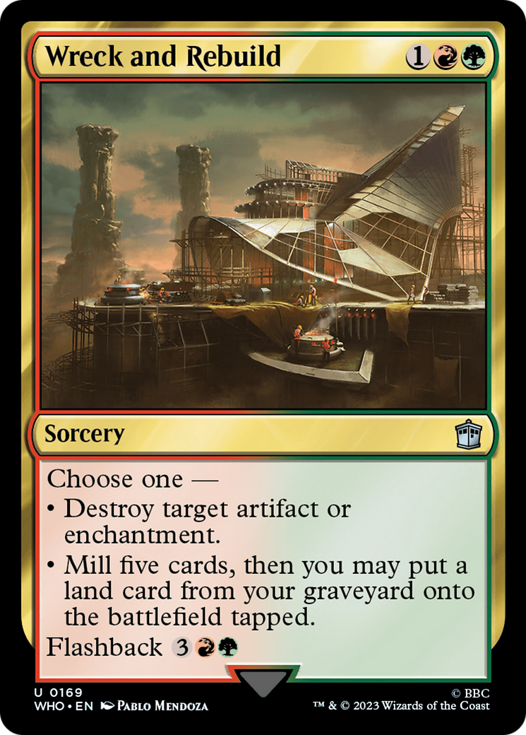 Image of Wreck and Rebuild (WHO-169) - Doctor Who