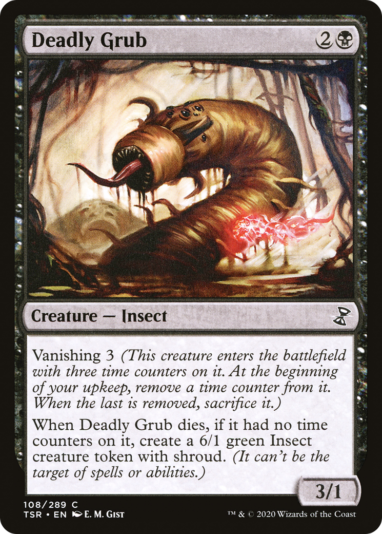 Image of Deadly Grub (TSR-108) - Time Spiral Remastered Foil
