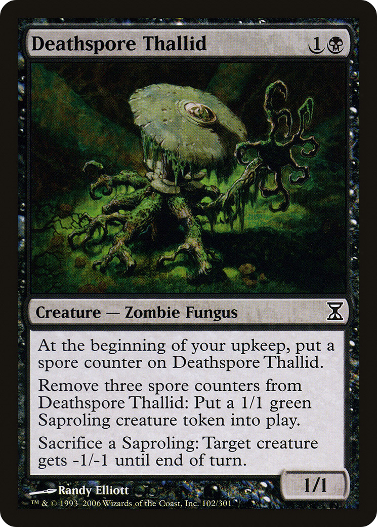 Image of Deathspore Thallid (TSP-102) - Time Spiral