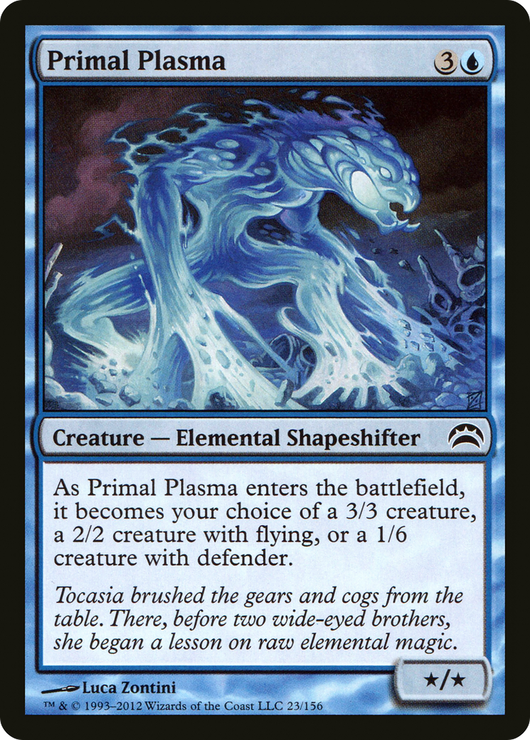 Image of Primal Plasma (PC2-023) - Planechase 2012 Foil