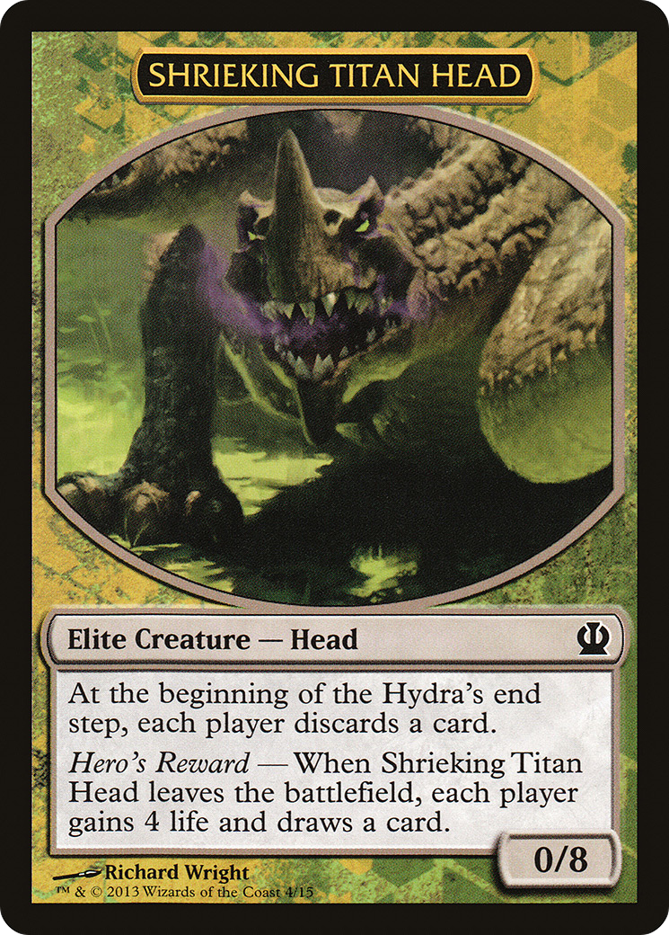 Image of Shrieking Titan Head (HERO-) - Face the Hydra