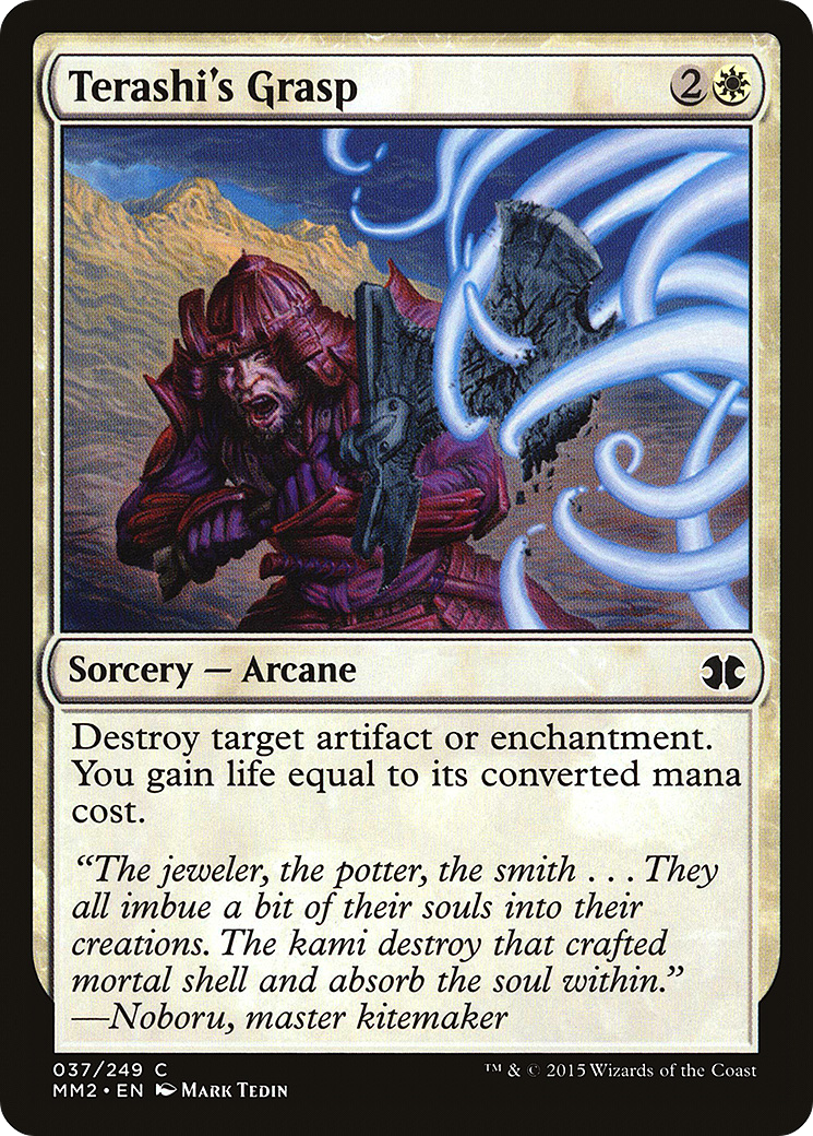 Image of Terashi's Grasp (MM2-037) - Modern Masters 2015 Foil