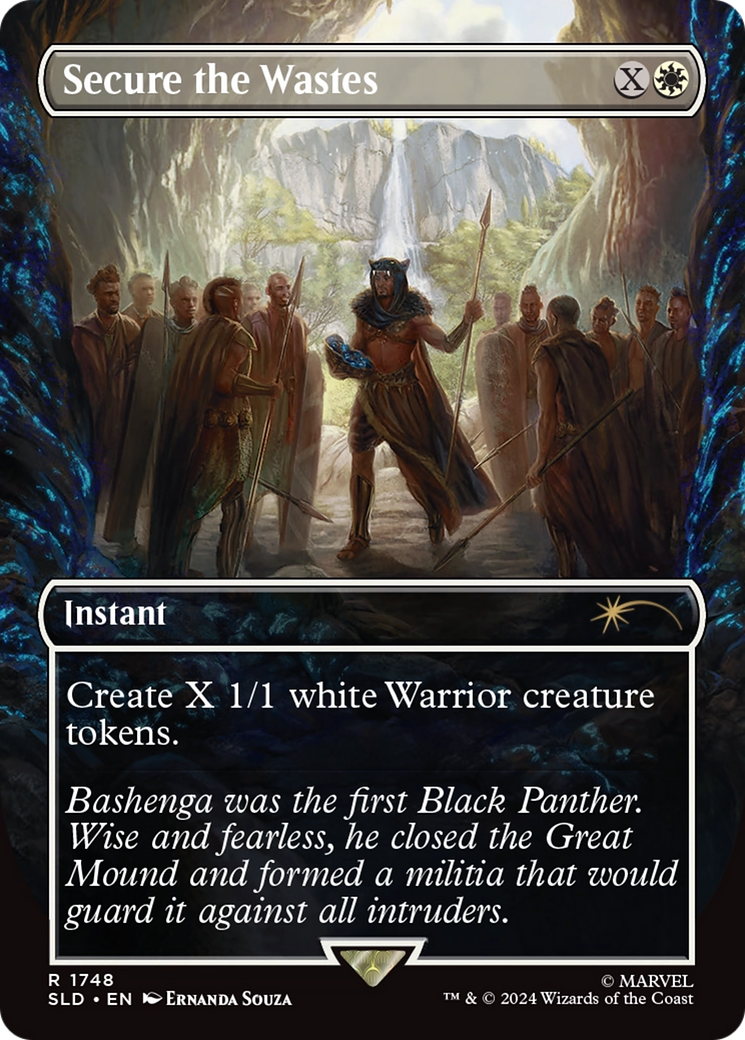 Image of Secure the Wastes (SLD-1748) - Secret Lair Drop (Borderless)