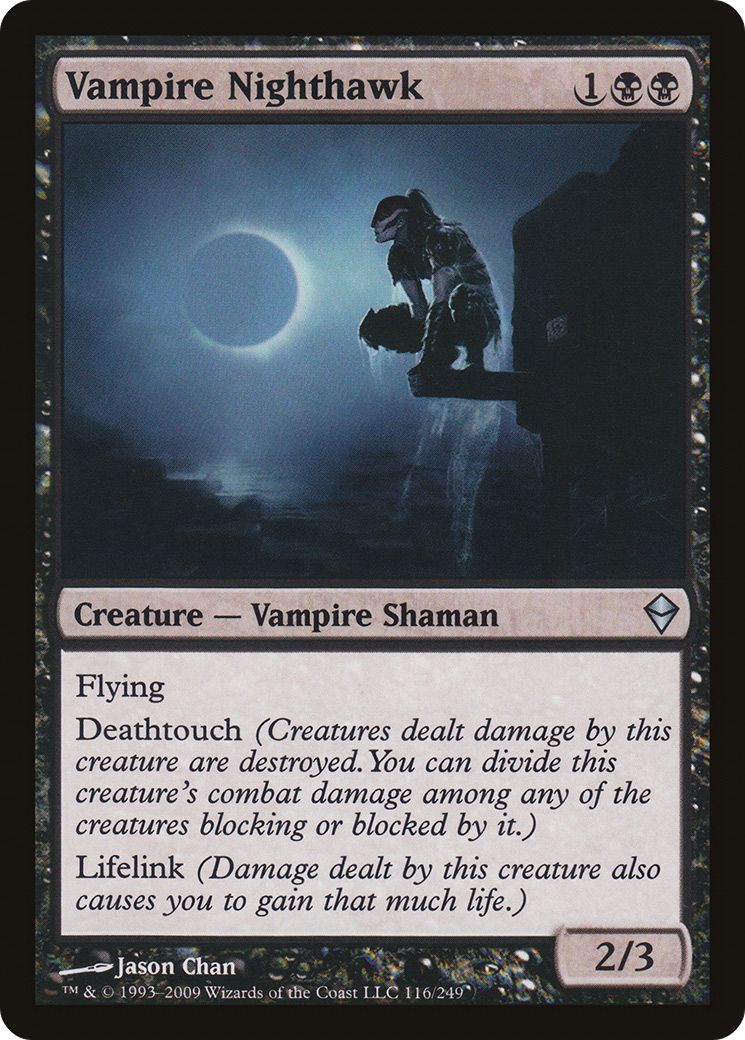 Image of Vampire Nighthawk (ZEN-116) - Zendikar