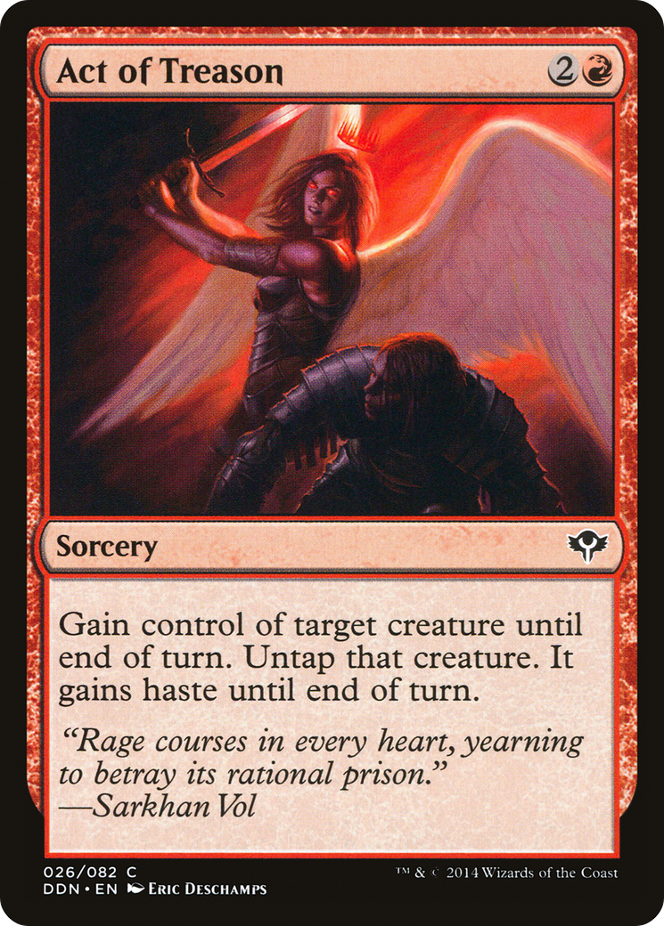Image of Act of Treason (DDN-026) - Duel Decks: Speed vs. Cunning