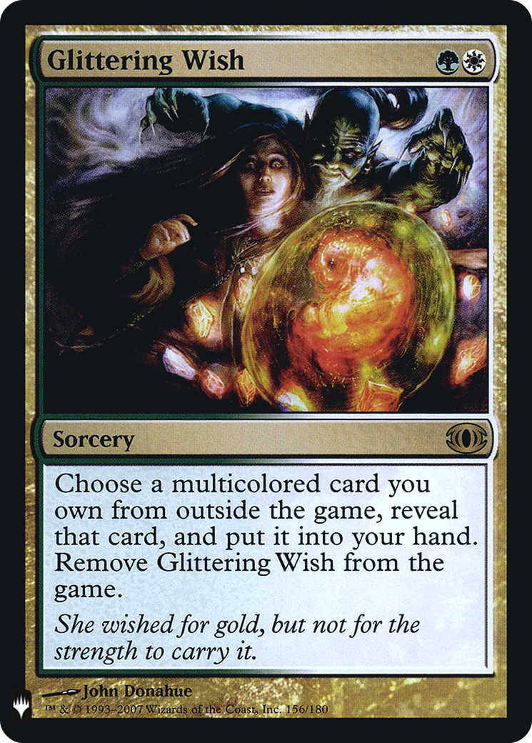 Image of Glittering Wish (LIST-156) - The List Foil