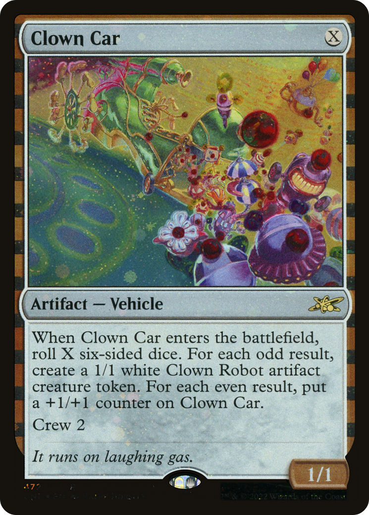 Image of Clown Car (Galaxy Foil) (UNF-472) - Unfinity Foil