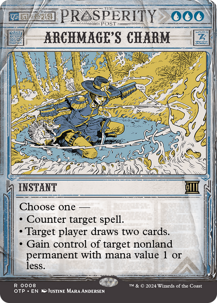 Image of Archmage's Charm (OTP-008) - Breaking News: (Showcase) (Borderless)