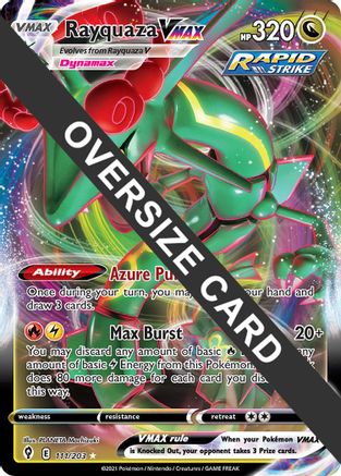 Image of Rayquaza VMAX 111/203  - Holofoil Jumbo Cards - Promo