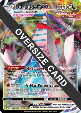 Image of Duraludon VMAX 123/203  - Holofoil Jumbo Cards - Promo