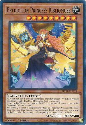 Image of Prediction Princess Bibliomuse (DABL-EN019) - Darkwing Blast 1st Edition