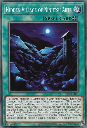 Image of Hidden Village of Ninjitsu Arts (OP20-EN021) - OTS Tournament Pack 20 Unlimited