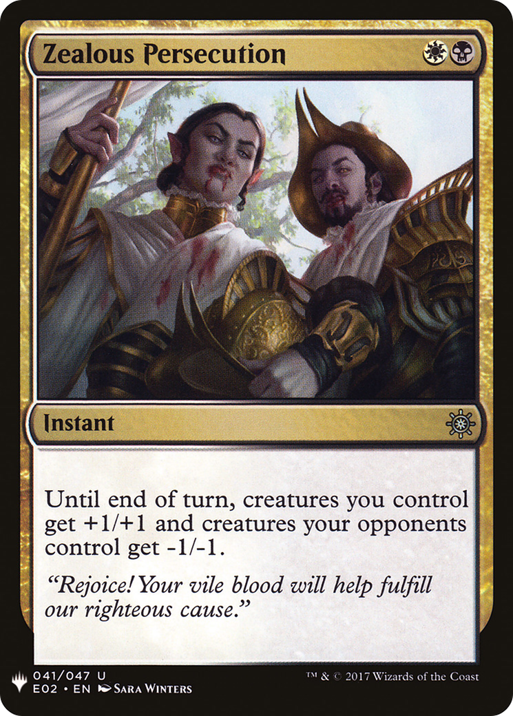 Image of Zealous Persecution (LIST-041) - The List