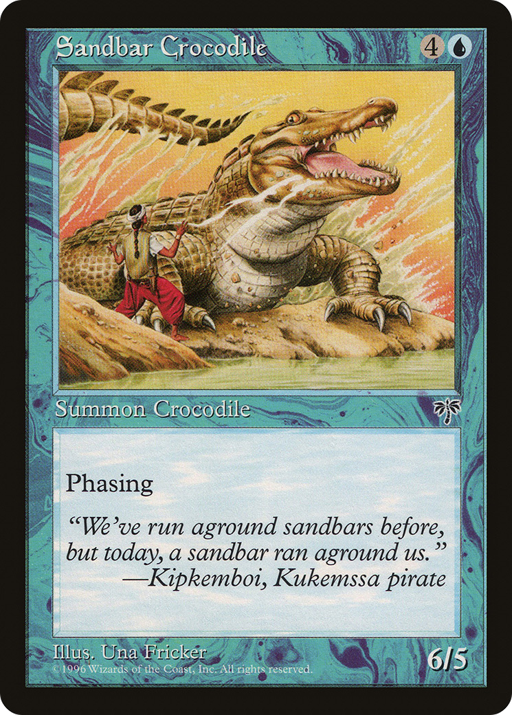 Image of Sandbar Crocodile (MIR-) - Mirage