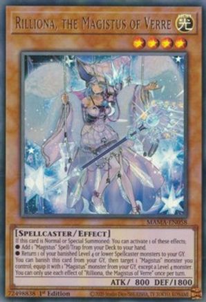 Image of Rilliona, the Magistus of Verre (MAMA-EN058) - Magnificent Mavens 1st Edition