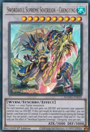 Image of Swordsoul Supreme Sovereign - Chengying (MAMA-EN039) - Magnificent Mavens 1st Edition