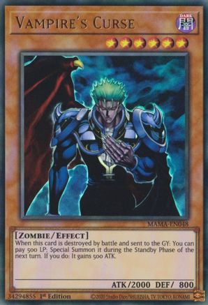 Image of Vampire's Curse (MAMA-EN048) - Magnificent Mavens 1st Edition