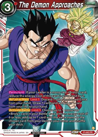 Image of The Demon Approaches (Zenkai Series Tournament Pack Vol.2) (P-440) - Tournament Promotion Cards