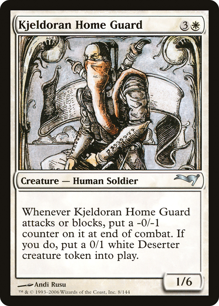 Image of Kjeldoran Home Guard (CTD-008) - Coldsnap Theme Decks