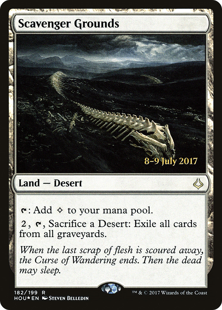 Image of Scavenger Grounds (PRE-182) - Hour of Devastation Promos Foil