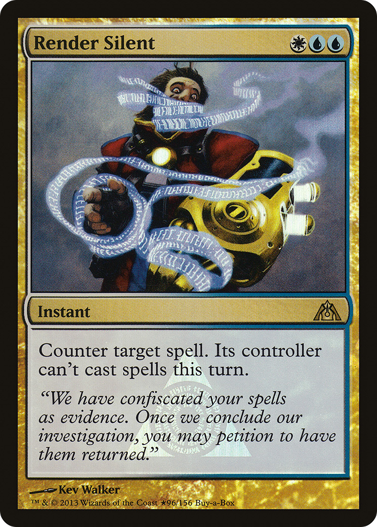 Image of Render Silent (BABP-096) - Dragon's Maze Promos Foil