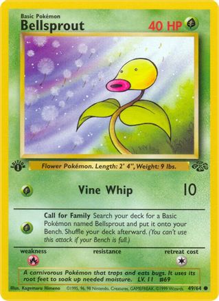 Image of Bellsprout 049/64  - Unlimited Jungle - Common