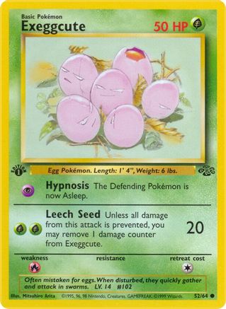 Image of Exeggcute 052/64  - Unlimited Jungle - Common