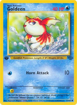 Image of Goldeen 053/64  - 1st Edition Jungle - Common