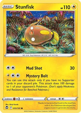 Image of Stunfisk 055/195  SWSH12 Silver Tempest - Common