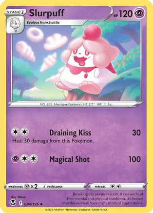 Image of Slurpuff 084/195  SWSH12 Silver Tempest - Uncommon