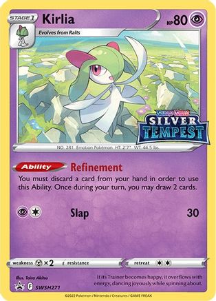 Image of Kirlia (Prerelease) SWSH271  - Holofoil SWSH Sword & Shield Promo Cards - Promo