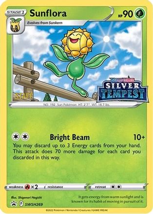 Image of Sunflora SWSH269  - Holofoil SWSH Sword & Shield Promo Cards - Promo