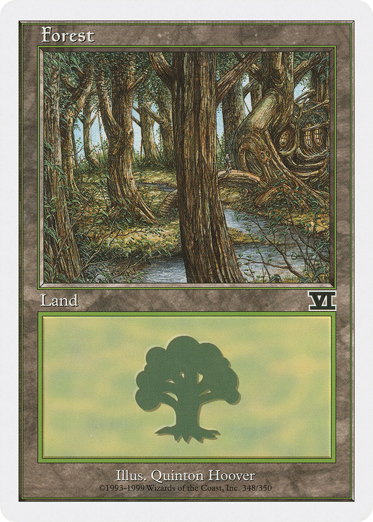 Image of Forest (348) (6ED-348) - Classic Sixth Edition
