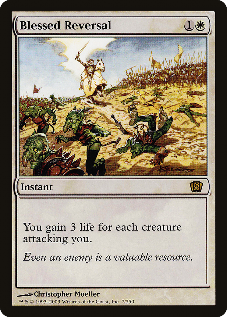 Image of Blessed Reversal (8ED-007) - 8th Edition Foil