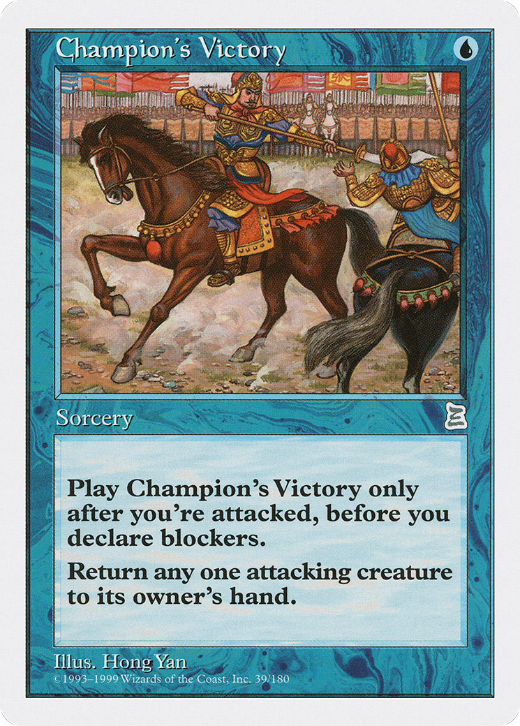 Image of Champion's Victory (PTK-039) - Portal Three Kingdoms