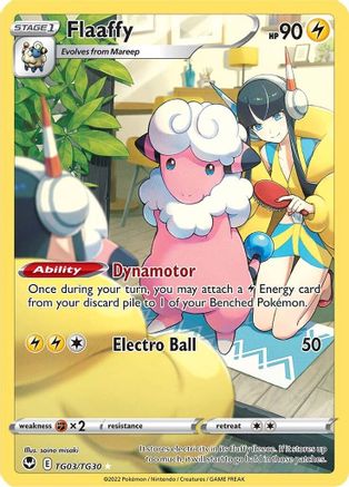 Image of Flaaffy TG03/TG30  - Holofoil SWSH12 Silver Tempest Trainer Gallery - Ultra Rare