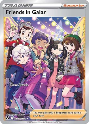 Image of Friends in Galar TG23/TG30  - Holofoil SWSH12 Silver Tempest Trainer Gallery - Ultra Rare