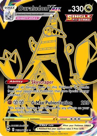 Image of Duraludon VMAX (Secret) TG30/TG30  - Holofoil SWSH12 Silver Tempest Trainer Gallery - Secret Rare