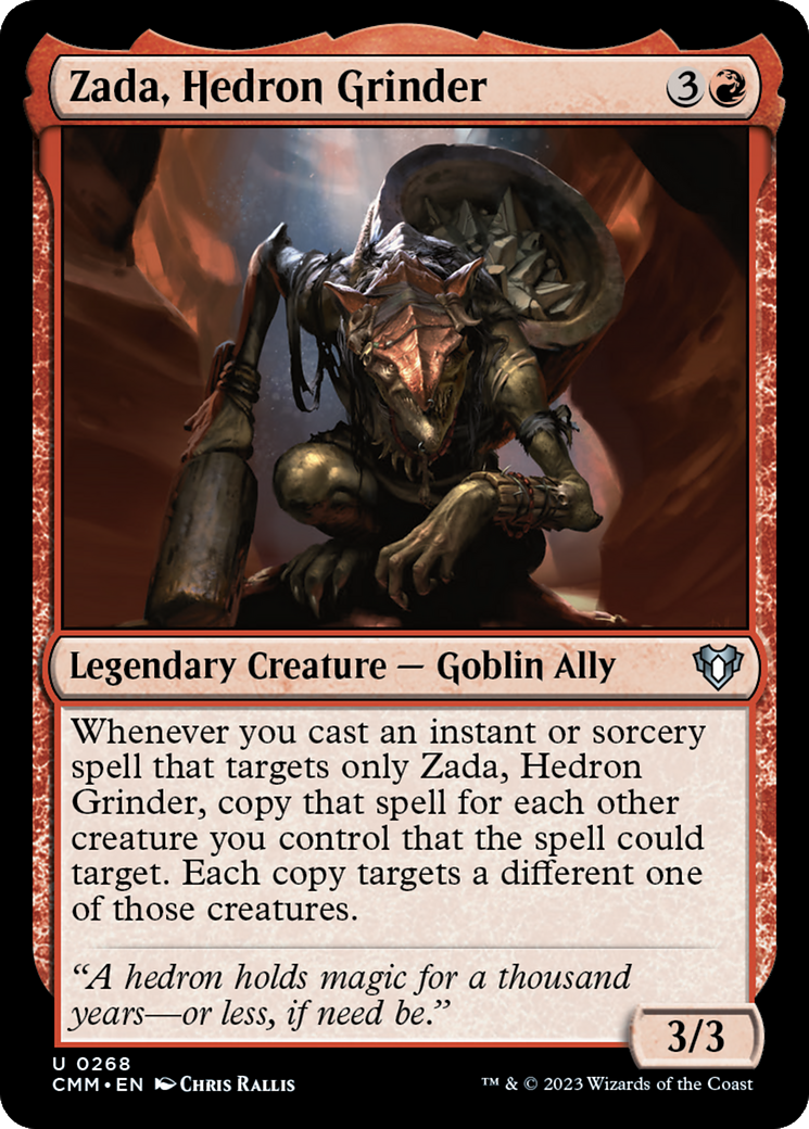 Image of Zada, Hedron Grinder (CMM-268) - Commander Masters