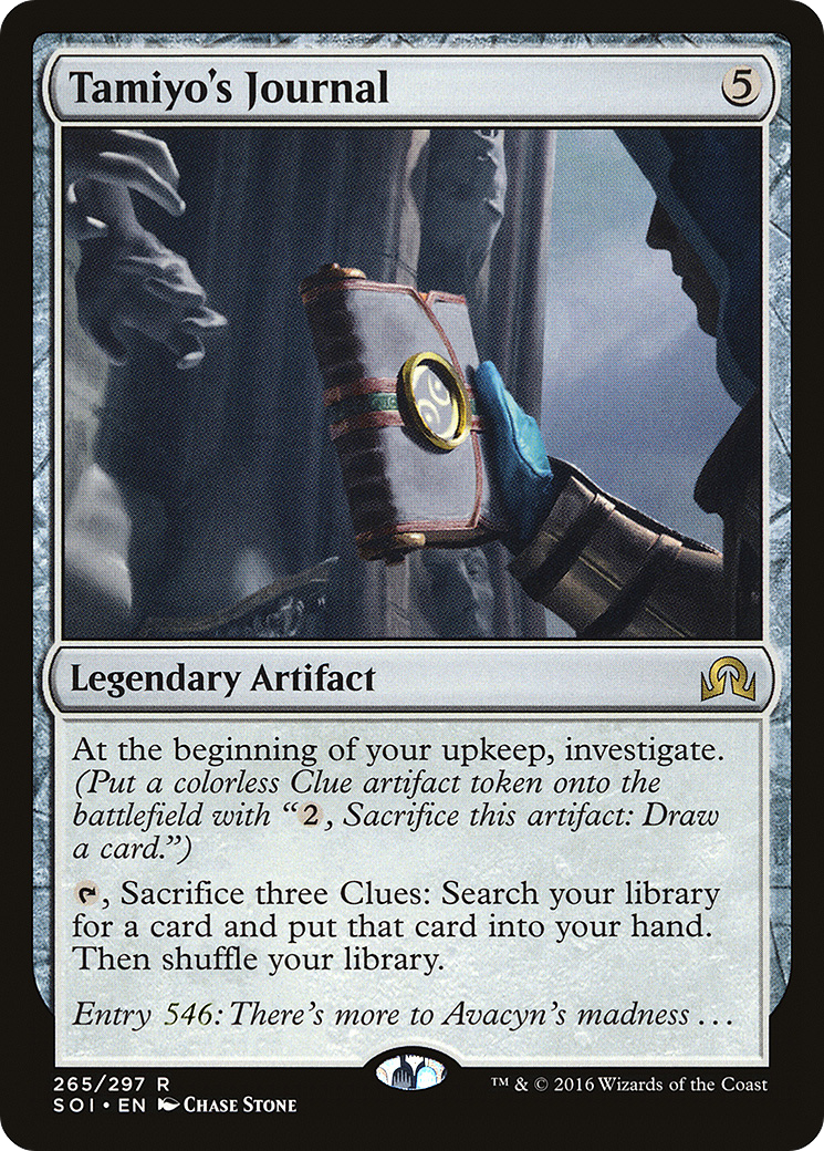 Image of Tamiyo's Journal (Entry 546) (SOI-265) - Shadows over Innistrad