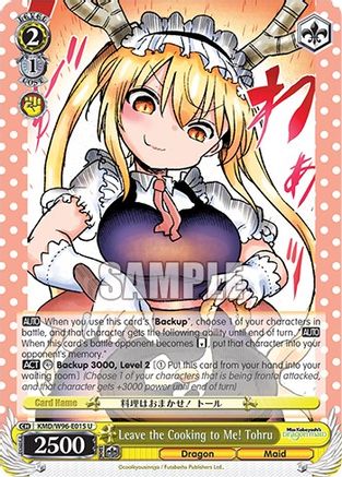 Image of Leave the Cooking to Me! Tohru (KMD/W96-E015 U) - Miss Kobayashi's Dragon Maid