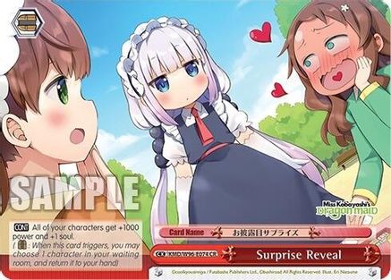 Image of Surprise Reveal (KMD/W96-E074 CR) - Miss Kobayashi's Dragon Maid