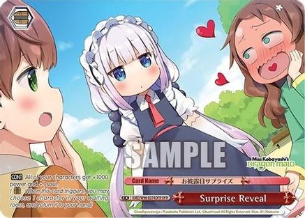 Image of Surprise Reveal (OFR) (KMD/W96-E074OFR OFR) - Miss Kobayashi's Dragon Maid