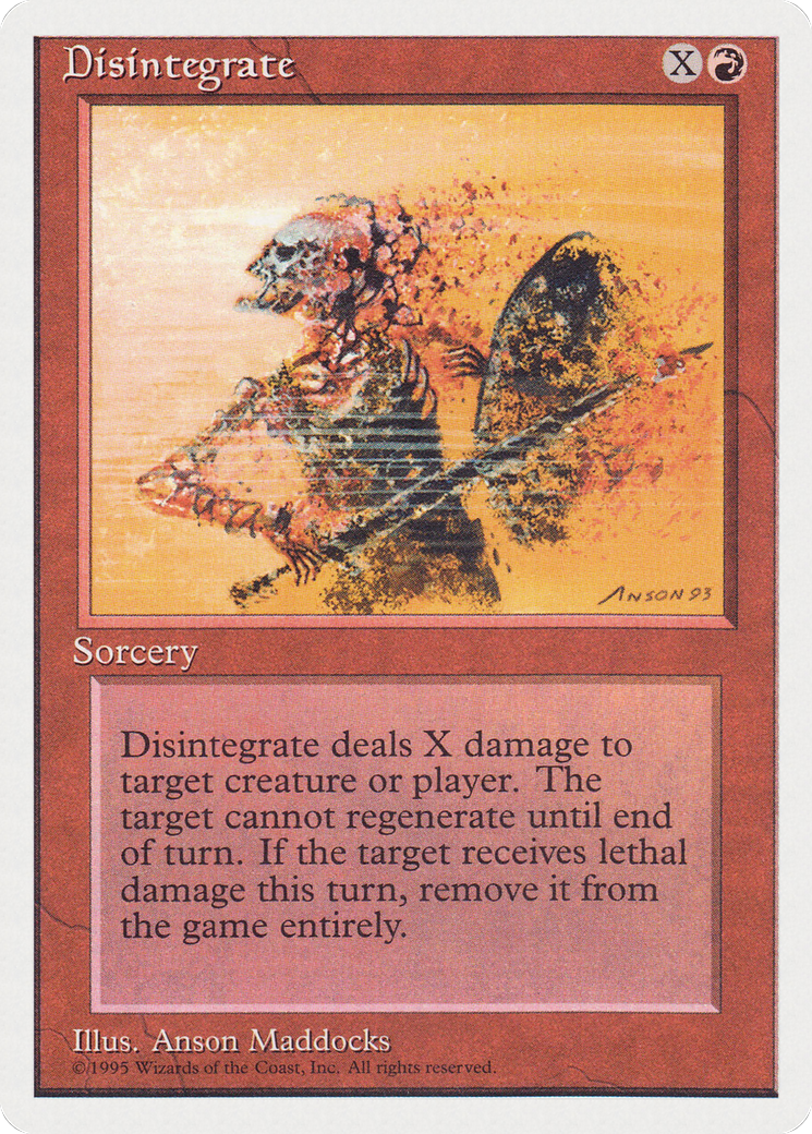 Image of Disintegrate (RQS-030) - Rivals Quick Start Set