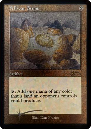 Image of Fellwar Stone (Foil Etched) (SLD-708) - Secret Lair Drop Series Foil