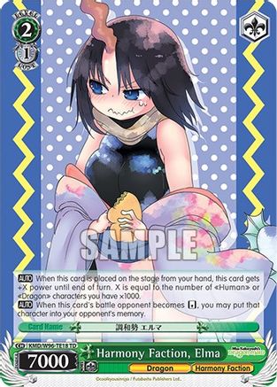 Image of Harmony Faction, Elma (KMD/W96-TE18 TD) - Miss Kobayashi's Dragon Maid