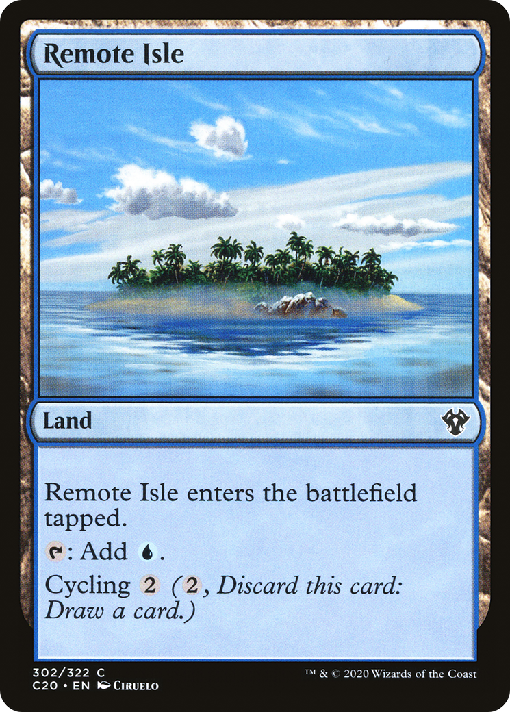 Image of Remote Isle (C20-302) - Commander 2020