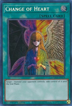Image of Change of Heart (Secret Pharaoh's Rare) (MAMA-EN078) - Magnificent Mavens 1st Edition