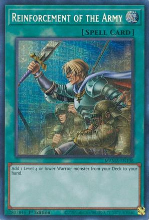 Image of Reinforcement of the Army (Secret Pharaoh's Rare) (MAMA-EN108) - Magnificent Mavens 1st Edition
