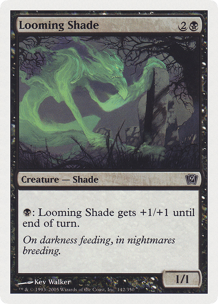 Image of Looming Shade (9ED-142★) - 9th Edition